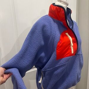 FP Movement by Free People Blue and Red Jacket
